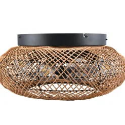 Kattotuuletin Lillesand valolla, hiljainen, Ø 50 cm, kaukosäädin
