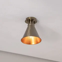 Kattovalaisin Berceste N-679, antiikkikupari, metalli, Ø 20 cm