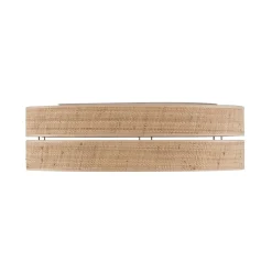 Kattovalaisin Calma, beige, rami, Ø 60 cm, E27