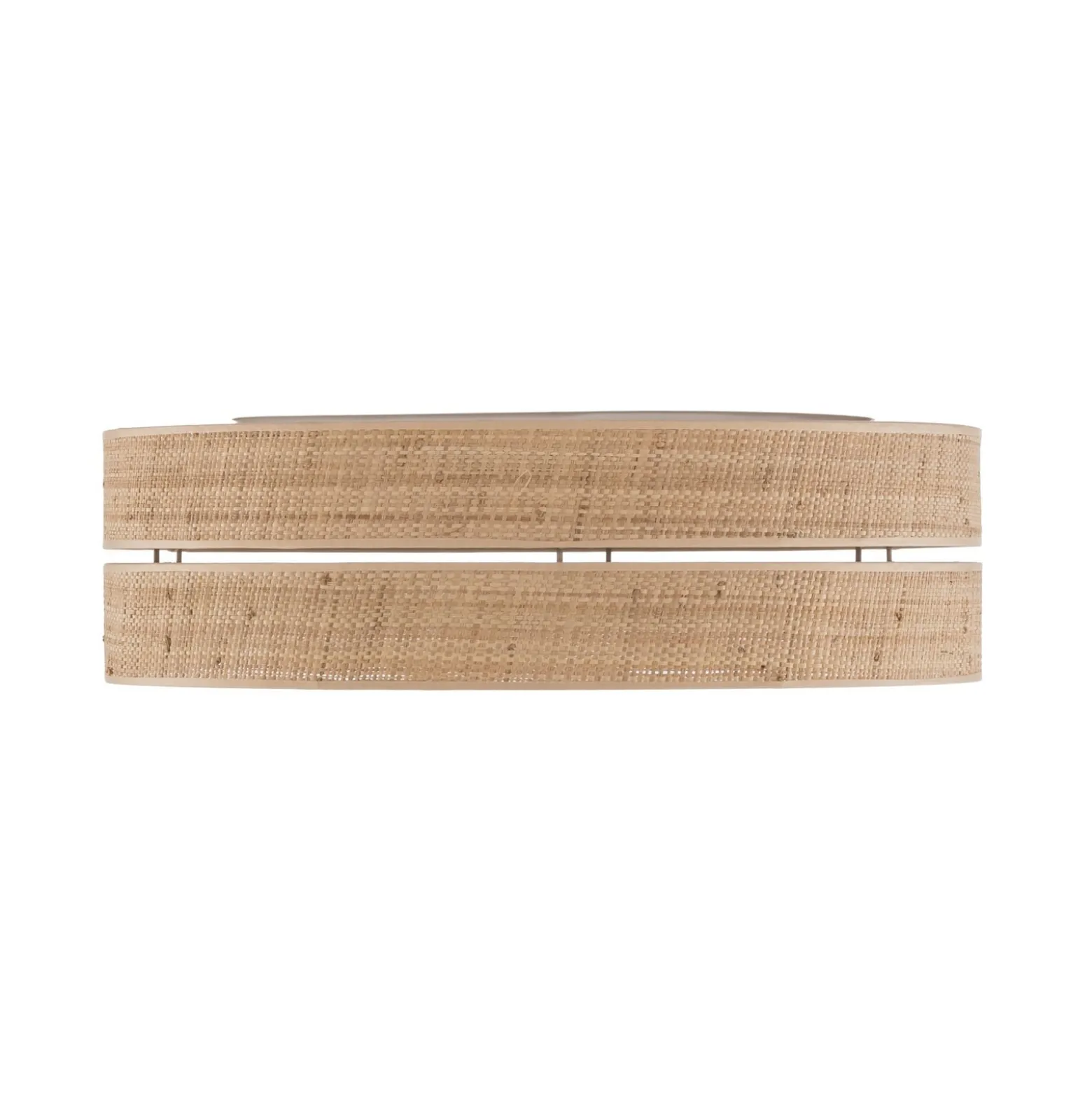Kattovalaisin Calma, beige, rami, Ø 60 cm, E27