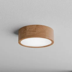 Kattovalaisin Cleo DR275, IP20, tunnistin, Ø 28 cm, tammipuu