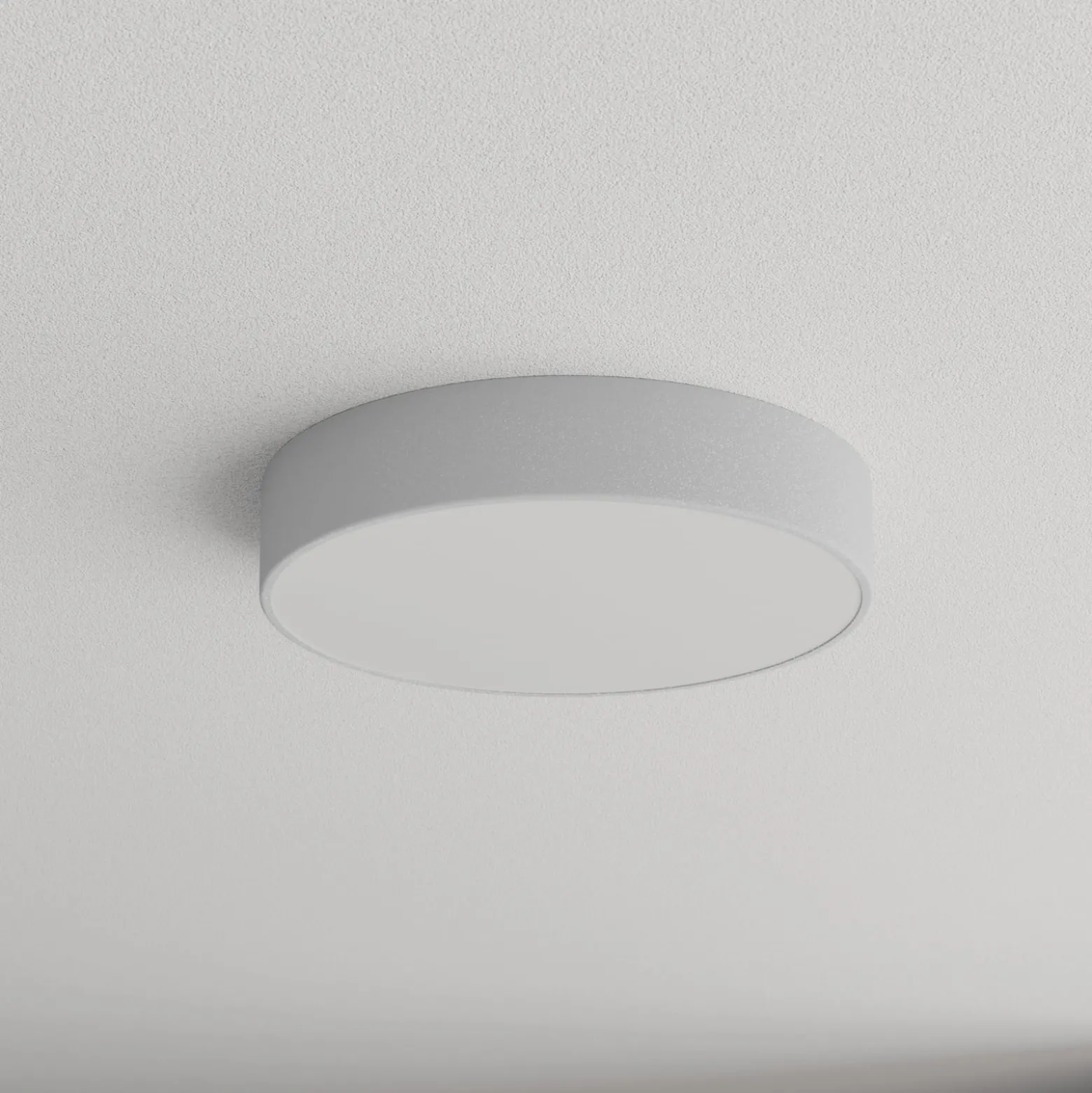 Kattovalaisin Cleo 400, harmaa, anturi, IP54, Ø 40 cm, metalli