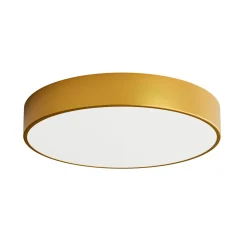 Kattovalaisin Cleo 500, kulta, anturi, IP20, Ø 50 cm, metalli
