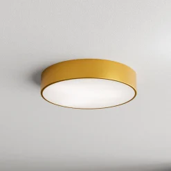 Kattovalaisin Cleo 400, kulta, anturi, IP20, Ø 40 cm, metalli