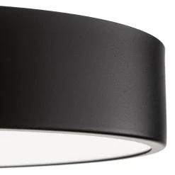 Kattovalaisin Cleo 400, musta, anturi, IP20, Ø 40 cm, metalli