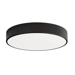 Kattovalaisin Cleo 500, musta, anturi, IP54, Ø 50 cm, metalli
