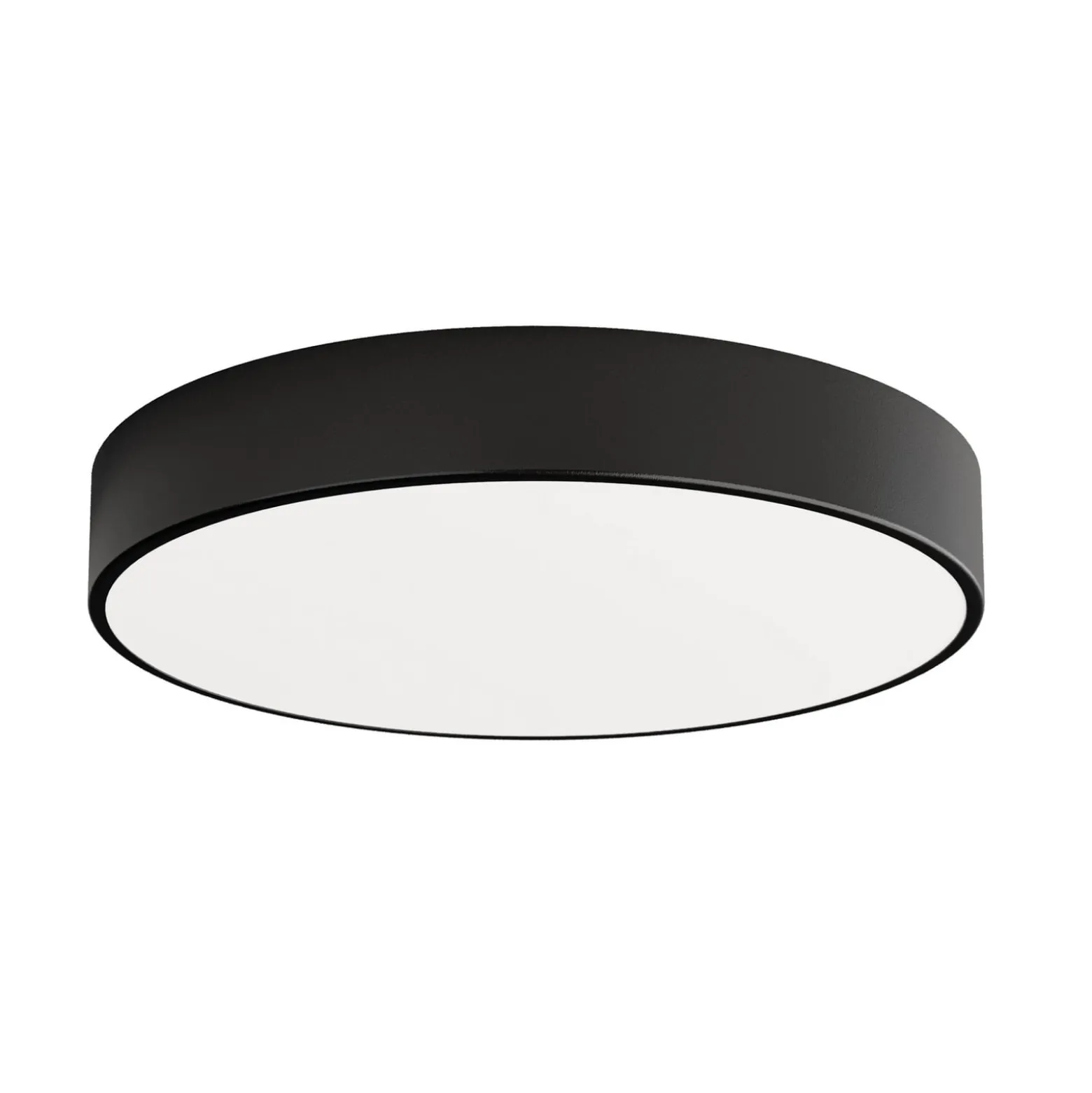 Kattovalaisin Cleo 500, musta, anturi, IP54, Ø 50 cm, metalli