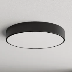 Kattovalaisin Cleo 500, musta, anturi, IP54, Ø 50 cm, metalli