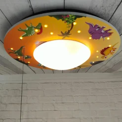 Kattovalaisin Dinos, jossa LED-tähtitaivas