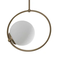 Kattovalaisin Dolunay, Ø 26 cm, kultainen, lasi, E27