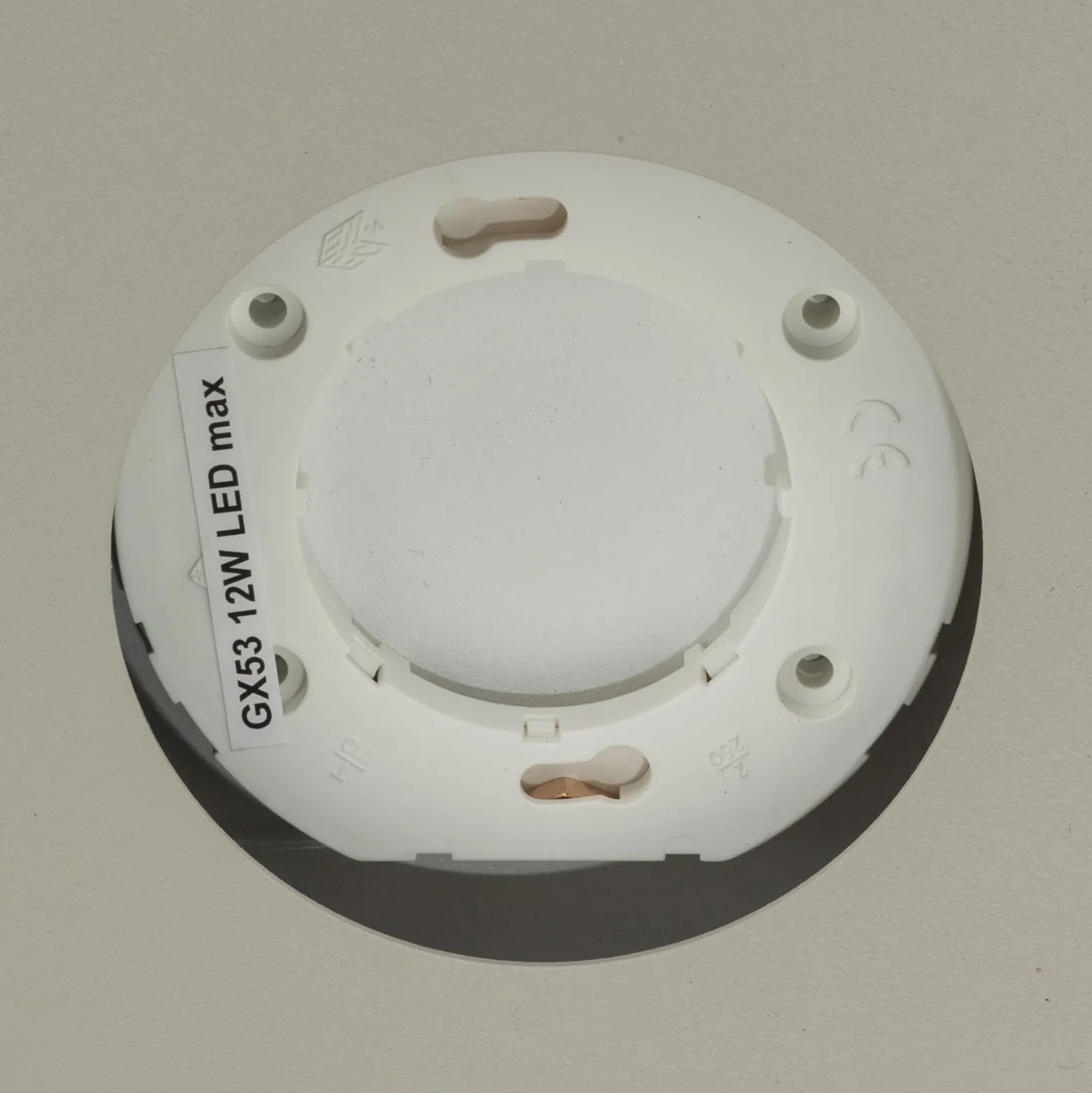Kattovalaisin Hero, harmaa-beige, 2-lamppuinen, 35 x 12 cm, metalli, GX53