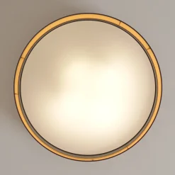 Kattovalaisin Hilton, musta/kulta, Ø 60 cm