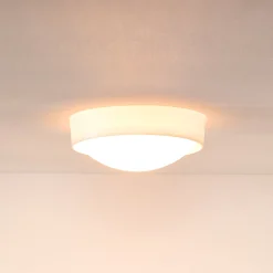 Kattovalaisin Lex, pyöreä, Ø25 cm, valkoinen