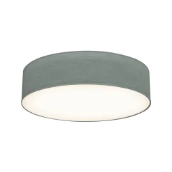 Kattovalaisin Litora, harmaa, Ø 38 cm, tekstiili, E27