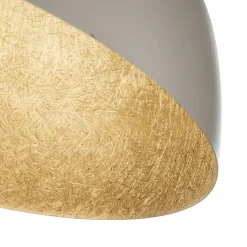 Kattovalaisin Sfera, Ø 50 cm, taupe/kulta, metalli, E27