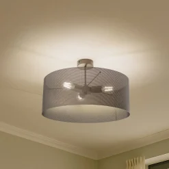 Kattovalaisin Zofia, kahvinruskea, metalli, Ø 50 cm, 3-lamppuinen, E27