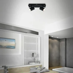 Kattovalo Banyo Splash GU10 IP44 2-lamppuinen