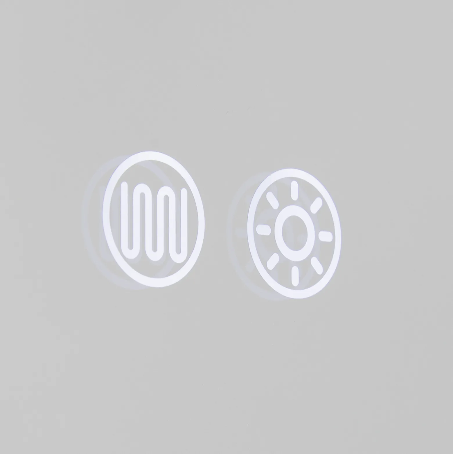 Kehys LED-peili, 70 x 90 cm, CCT, huurtumaton, himmennettävä