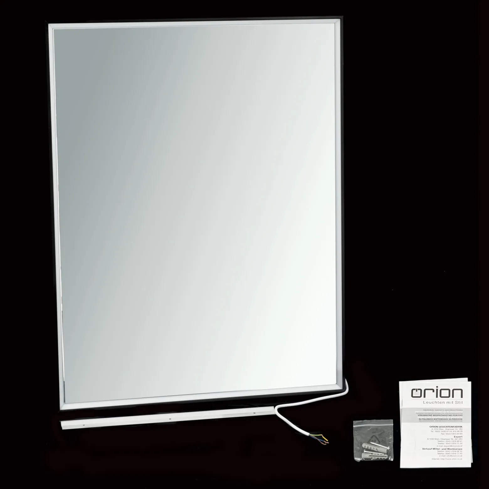 Kehys LED-peili, 70 x 90 cm, CCT, huurtumaton, himmennettävä