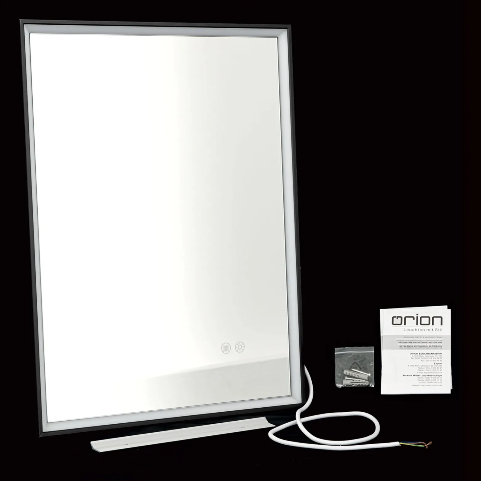 Kehys LED-peili, 45 x 60 cm, CCT, huurtumaton, himmennettävissä