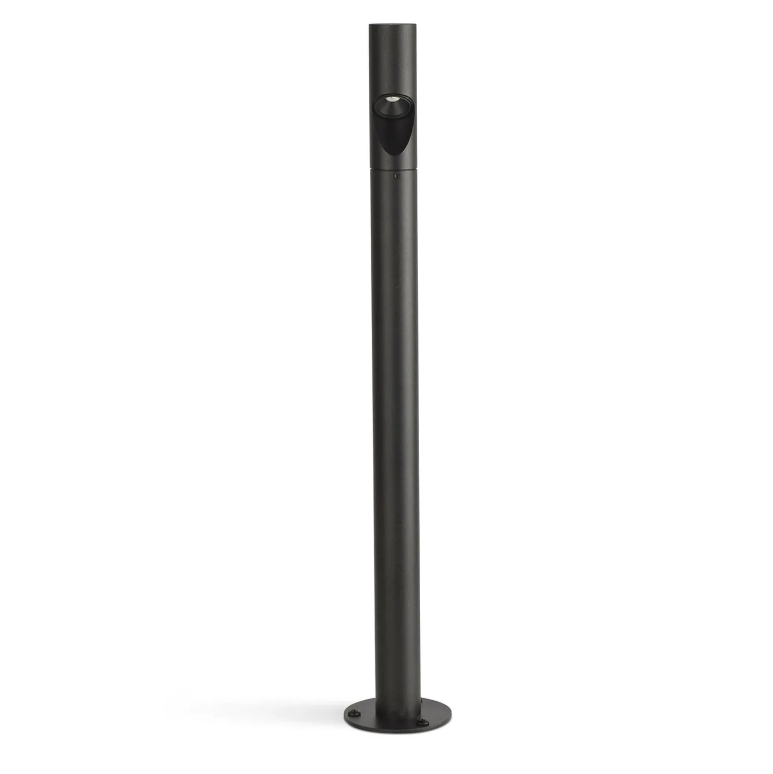 Kehys LED-perusvalaisin, musta, alumiinia, korkeus 60 cm