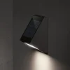 KLEWE LED-aurinkoseinävalaisin ECOSTEP, antrasiitti, 17 cm, IP65
