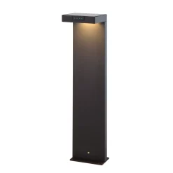 KLEWE LED-aurinkovalaisin ALA GROUND MAXI, antrasiitti, 65 cm, IP65
