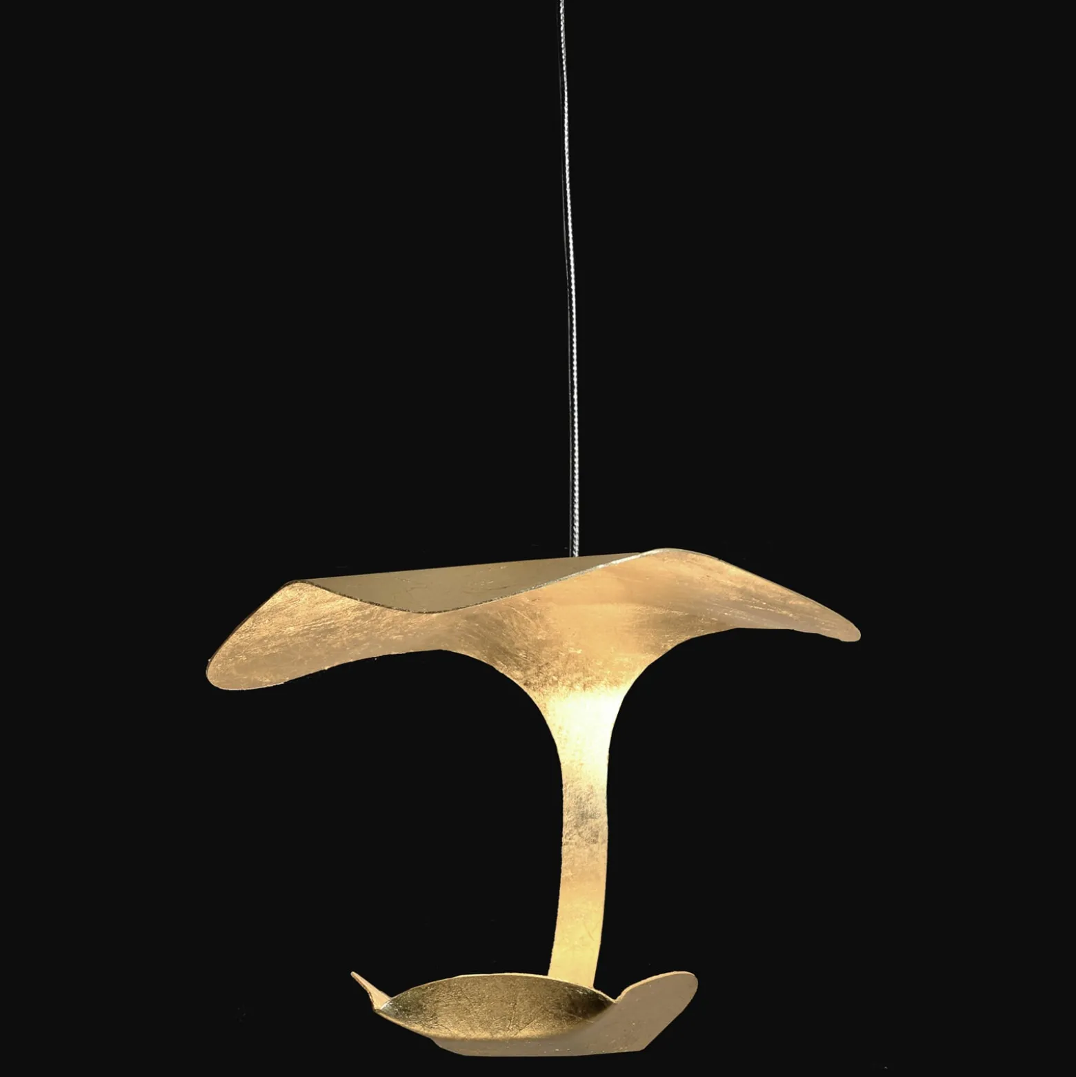 Knikerboker Le Gigine -LED-valo 1-lamp. kulta