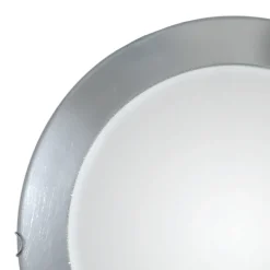 KOLARZ Moon Leaf seinävalaisin, hopea, Ø 40 cm