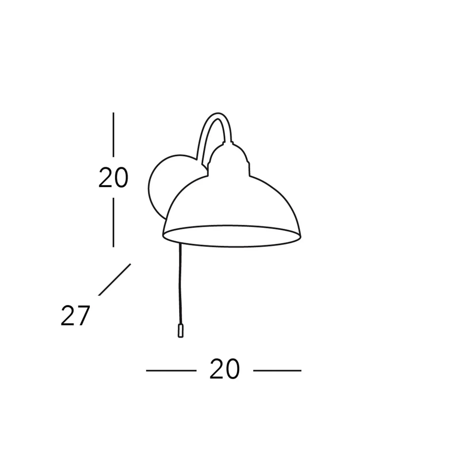 Kolarz seinälamppu Nonna Ø 20 cm, kukka kultainen, reuna sileä