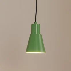 Konikkem-riippuvalaisin, mintunvihreä, metalli, Ø 14 cm, E27