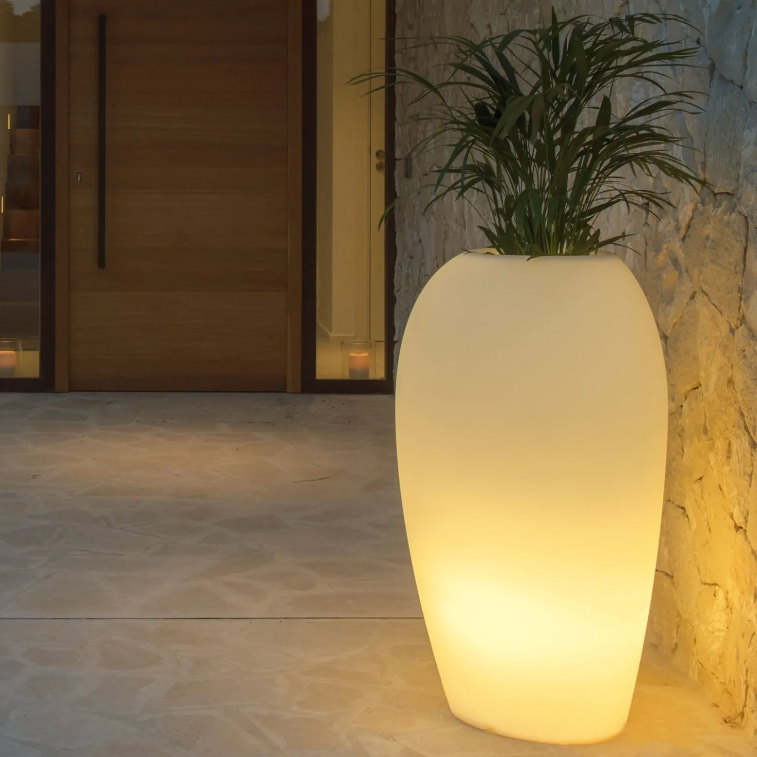 Koristelamppu Storus V LED RGB+CCT istutettava valkoinen