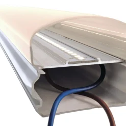 Kosteiden tilojen LED-valaisin Tri Proof Motion 66,5 cm