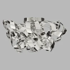 Krominvärinen kiharainen Curls-kattolamppu