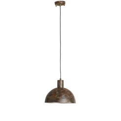 Kure-riippuvalaisin, musta-ruskea, metalli, Ø 30 cm, E27