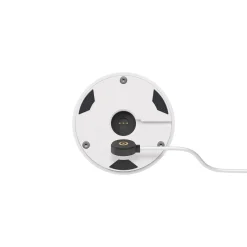 Ladattava LED-pöytävalaisin Nudrop mini, lumenvalkoinen, IP54, himmennettävä