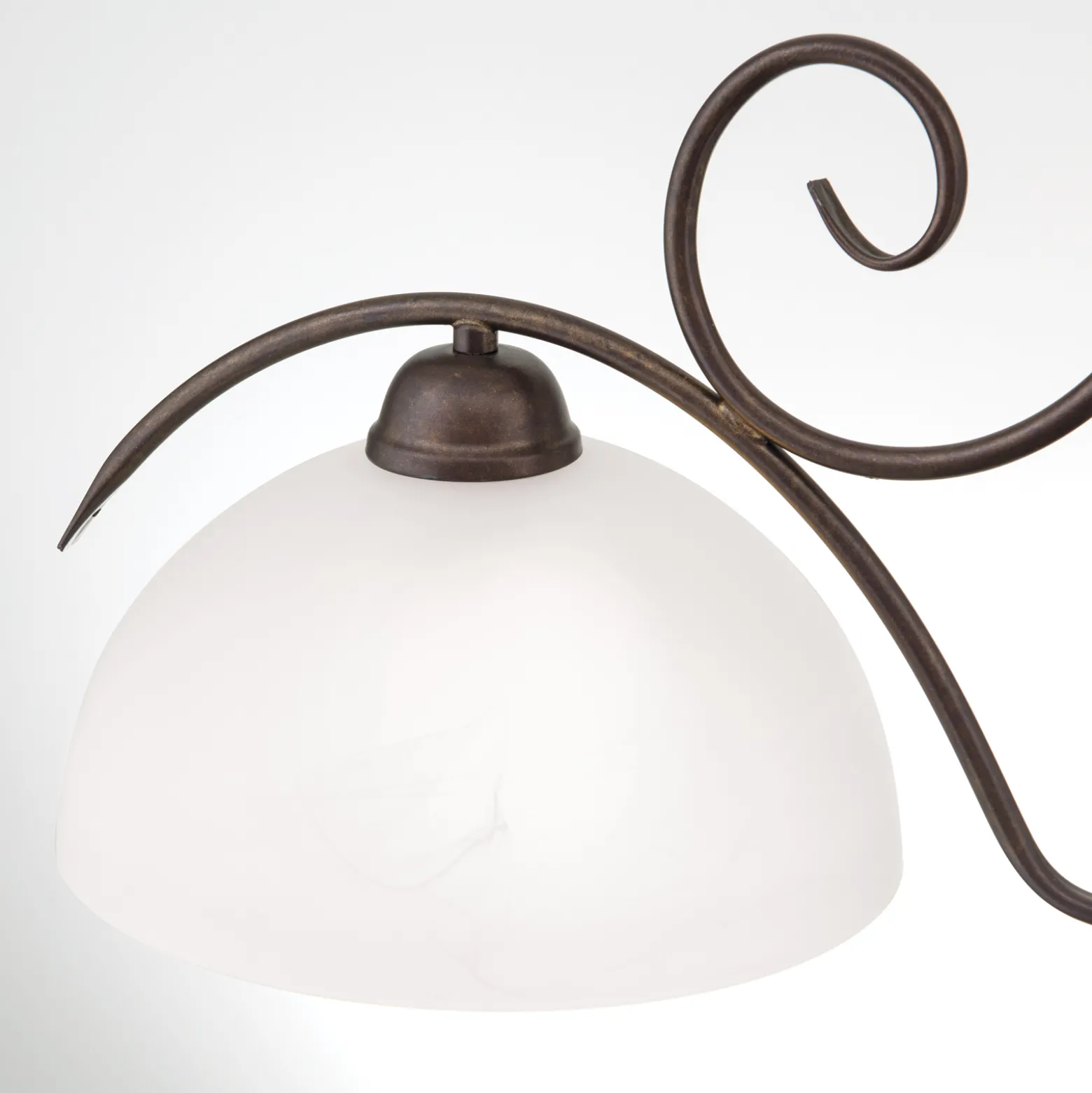 2-lamp. JANA-riippuvalaisin alabasterilasia