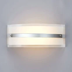 Lasinen seinävalaisin Zinka LED-lamppu, 25 cm
