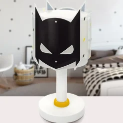 Lasten pöytälamppu Dark Hero, G4, Ø 15 cm