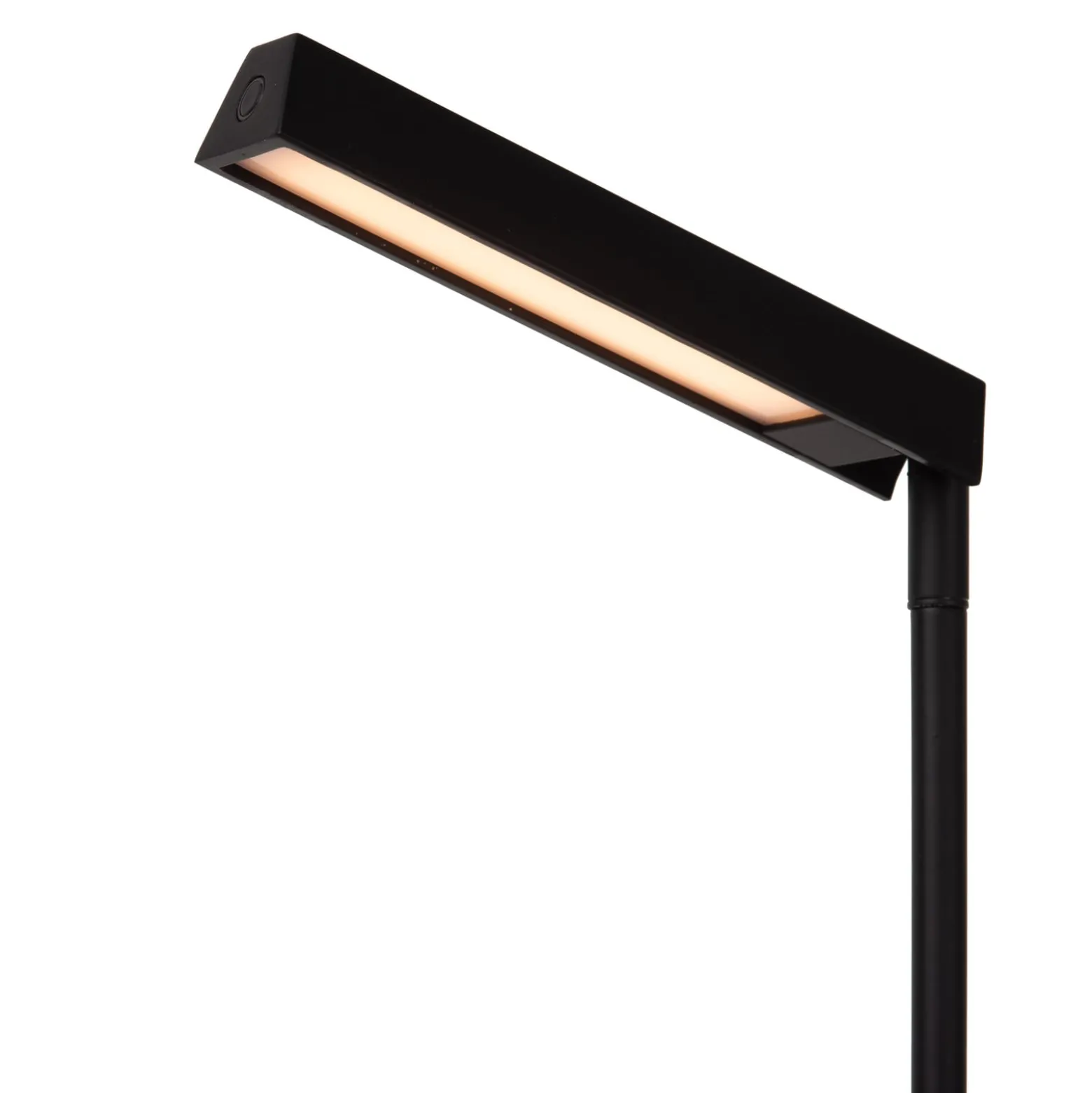 Lavale LED-lattiavalaisin, musta, himmennettävissä, korkeus 138 cm