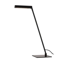 Lavale LED-pöytävalaisin, musta, himmennettävä, korkeus 42 cm