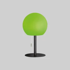 LED-akkupöytälamppu Trivento, hiekanmusta