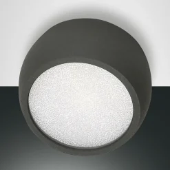 LED-alasvalo Vasto, antrasiitti, Ø 8 cm, 120°, alumiini