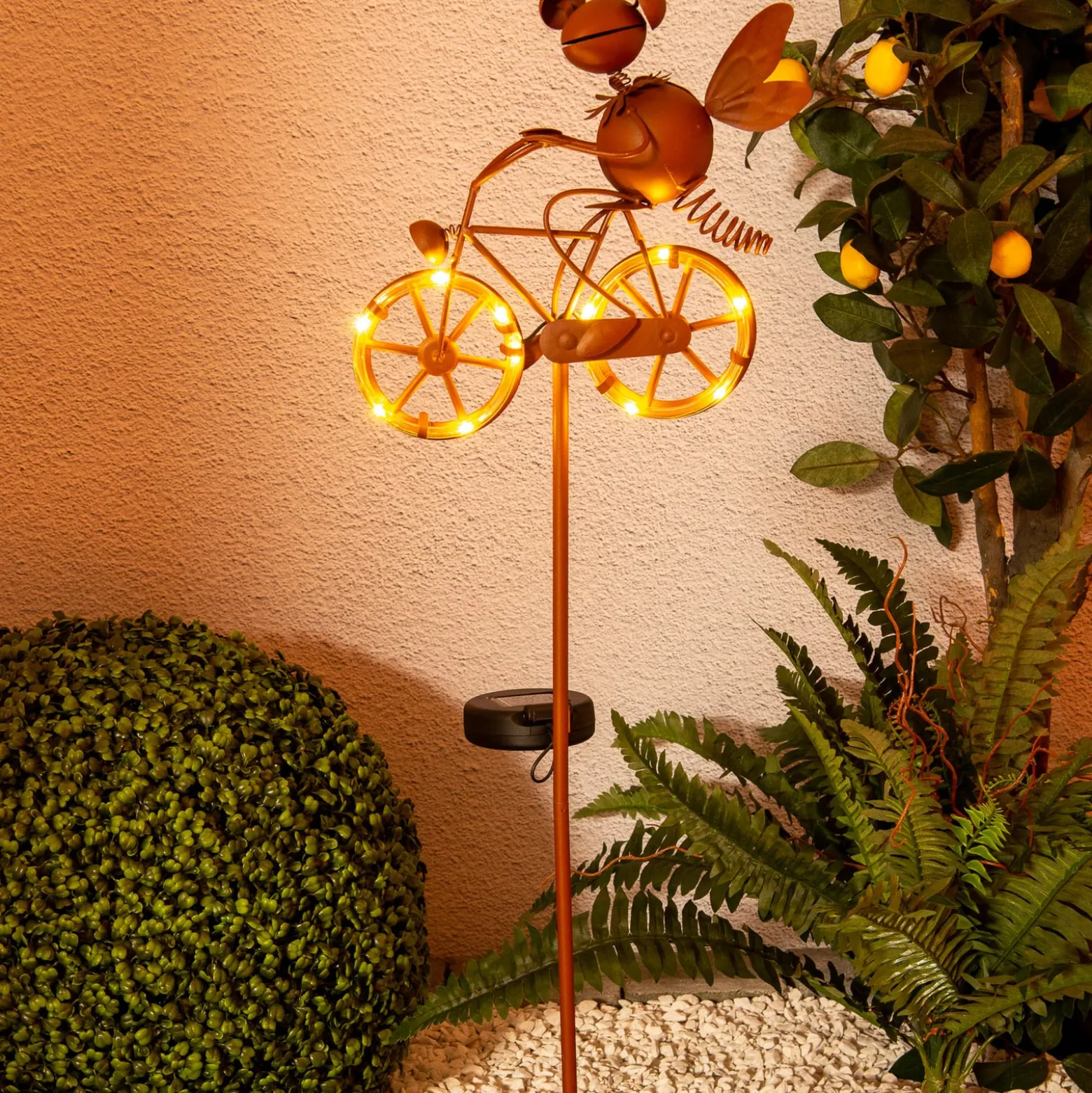LED-aurinkokoristevalo 5282414, polkupyörä