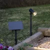 LED-aurinkokäyttöinen kohdevalaisin Powerspot 53 cm, 250 lm, musta, maakiinnike
