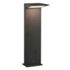 LED-aurinkokäyttöinen tienvarsivalaisin Soleil, antrasiitti, metalli, IP54,
