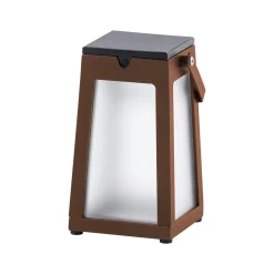LED-aurinkolyhty Tinka, kannettava, corten