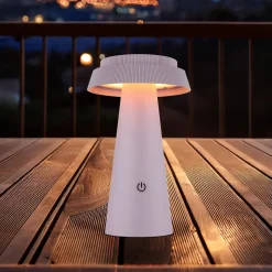 LED-aurinkopöytävalaisin 36624, vaaleanpunainen, ladattava akku, CCT, IP54,