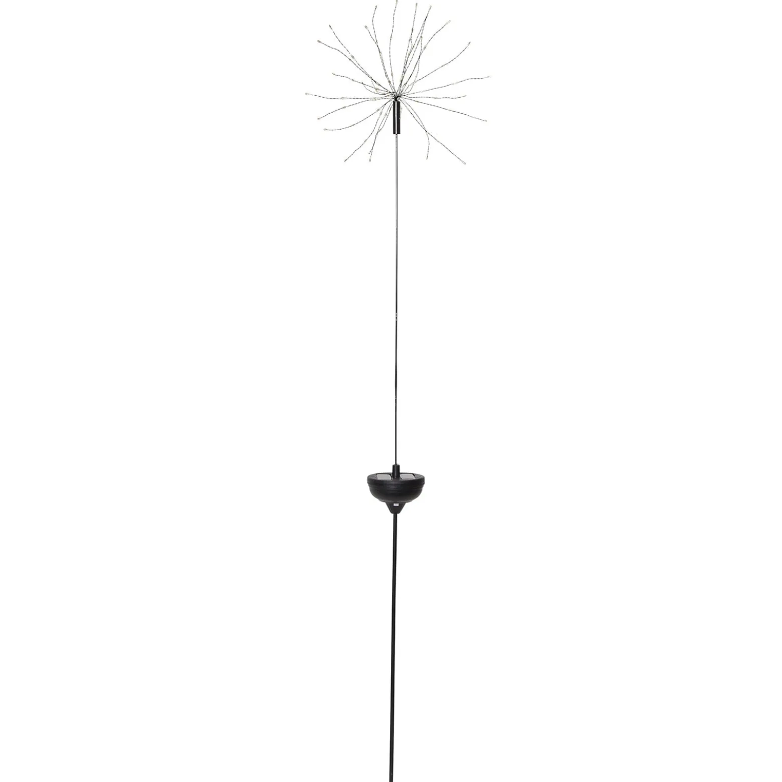 LED-aurinkovalaisin Firework maapiikillä, 100 cm