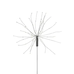LED-aurinkovalaisin Firework maapiikillä, 100 cm